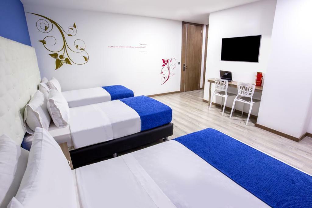 Aw Hotel Plaza Miranda 波哥大 外观 照片